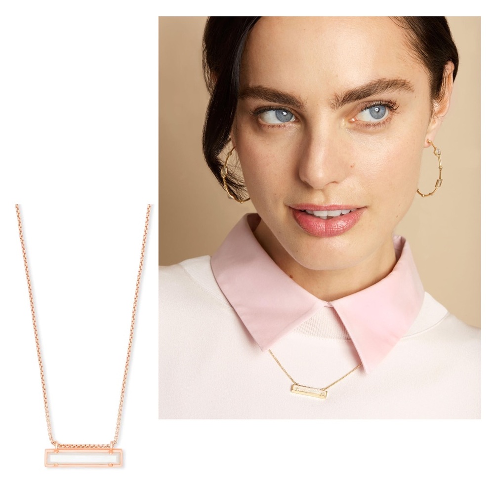 Kendra Scott • Leanor Necklace • Rose Gold - Picture 4 of 5